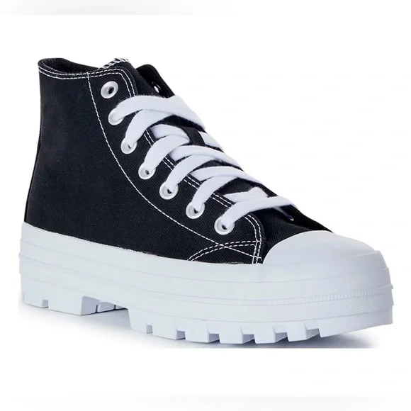 No Boundaries Shoes No Boundaries Nobo Womens High Top Canvas